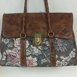 Patricia Nash large tapestry satchel